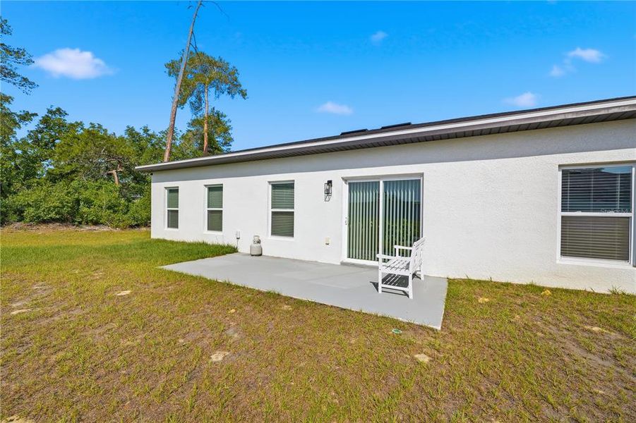 Exterior details and patio area of a home in , Ocala (Image 25).