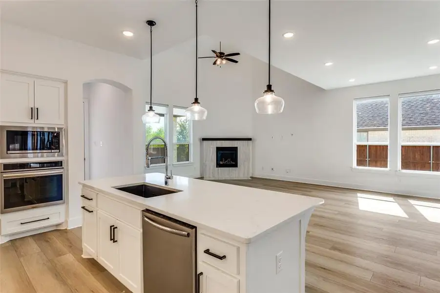 Furnished interior view inside a new home in , Mansfield (Image 7).