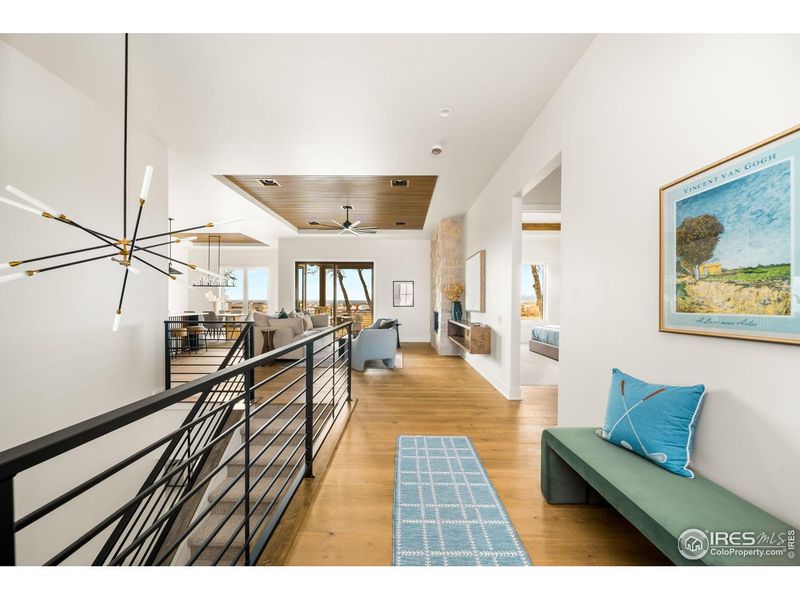 Furnished interior view inside a new home in , Timnath (Image 9).