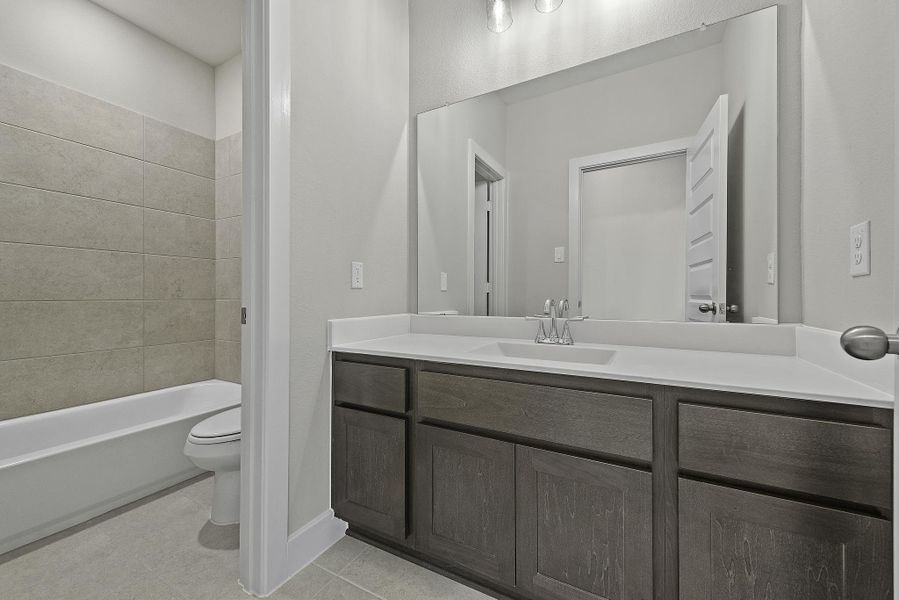 Furnished interior view inside a new home in Sunterra, Katy (Image 11). Furnished interior view inside a new home in Sunterra, Katy (Image 11).
