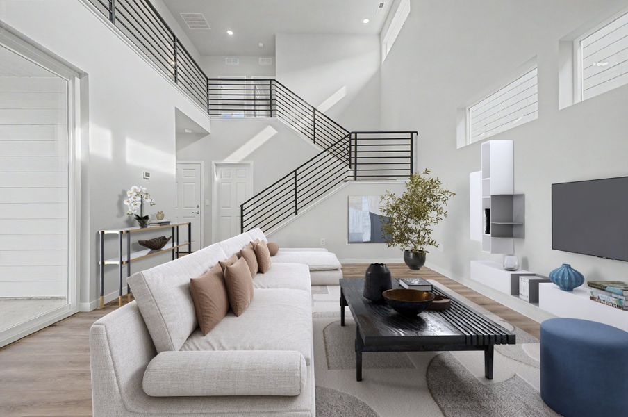 Furnished interior view inside a new home in Arras Park, Thornton (Image 4).