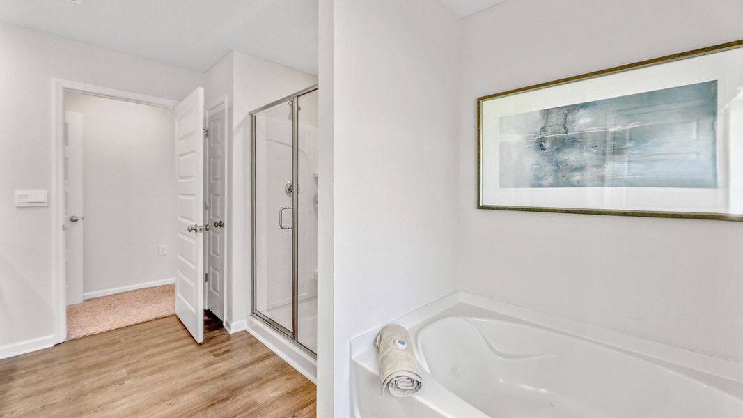 Representative furnished interior of a home built from the The Sawyer by D.R. Horton in The Hammocks, Crawfordville (Image 26).