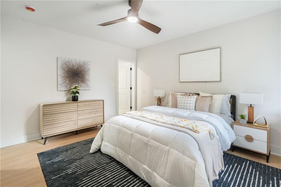 Furnished interior view inside a new home in , Decatur (Image 27).