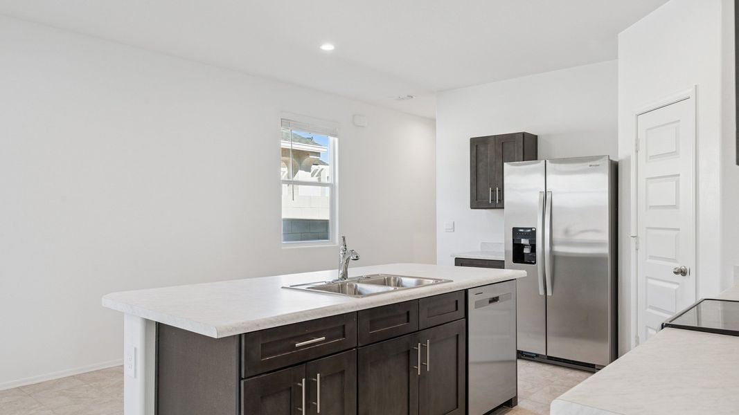 Furnished interior view inside a new home in Elena Trails, Maricopa (Image 7).