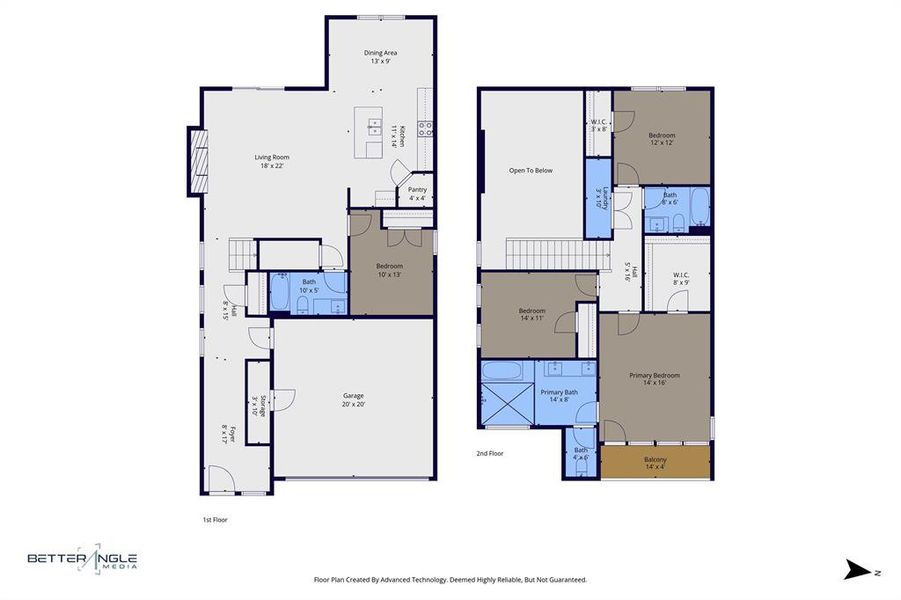 2D floor plan layout of this home in , Dallas, TX (Image 5). 2D floor plan layout of this home in , Dallas, TX (Image 5).