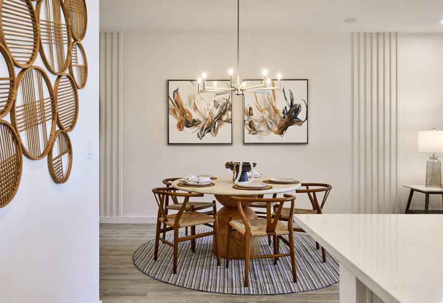Furnished interior view inside a new home in Forest – Townhomes, Lake Worth (Image 8).