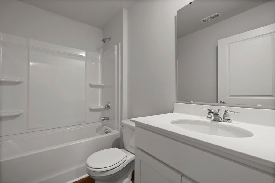 Furnished interior view inside a new home in Center Pointe, Santee (Image 6).