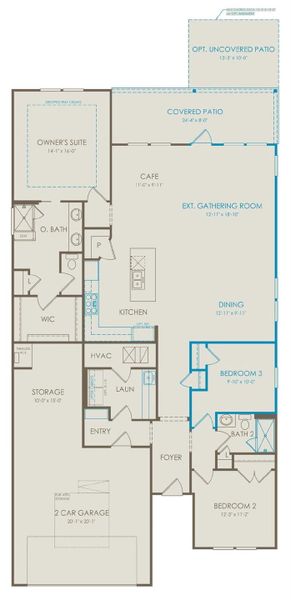 Floor plan diagram (*check out that garage storage!)