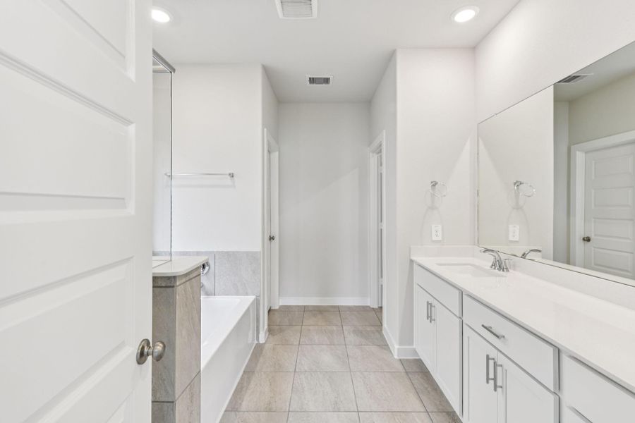 Photo is not of the actual home, but is an inspirational photo of builder’s model home and may depict options, furnishings, and/or decorator features that are not included