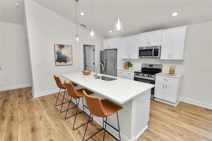 Furnished interior view inside a new home in , Eagle Lake (Image 13).