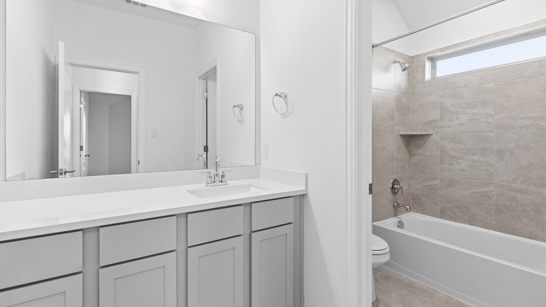 Furnished interior view inside a new home in Briarwood, Elgin (Image 14).