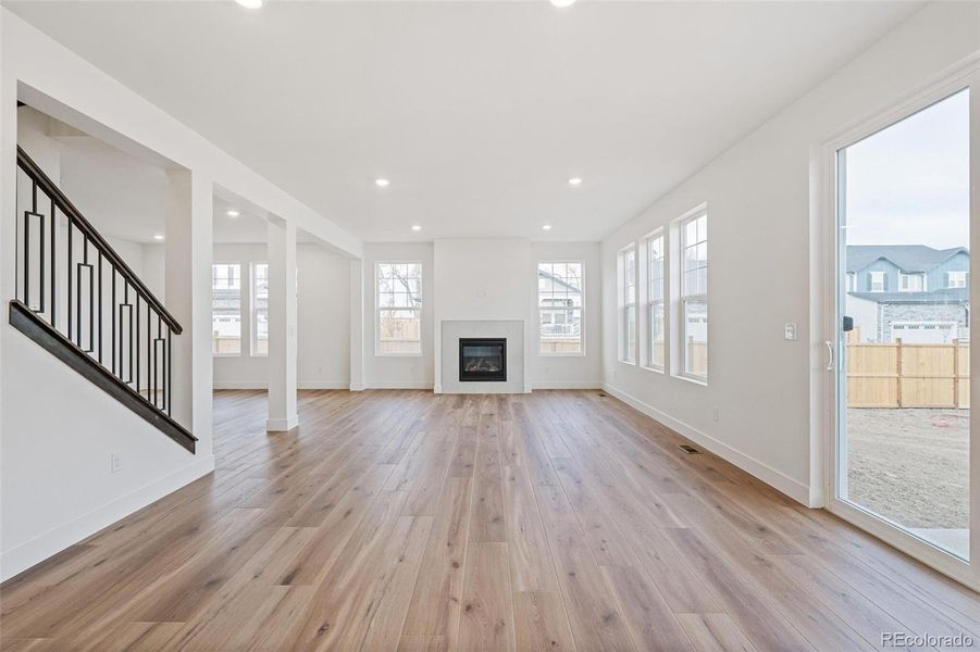 Spacious, unfurnished interior of a new home in Windsong, Thornton (Image 18).
