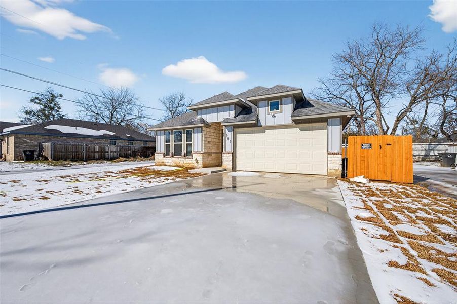 In-progress construction of a new home in , Cleburne, TX (Image 24).