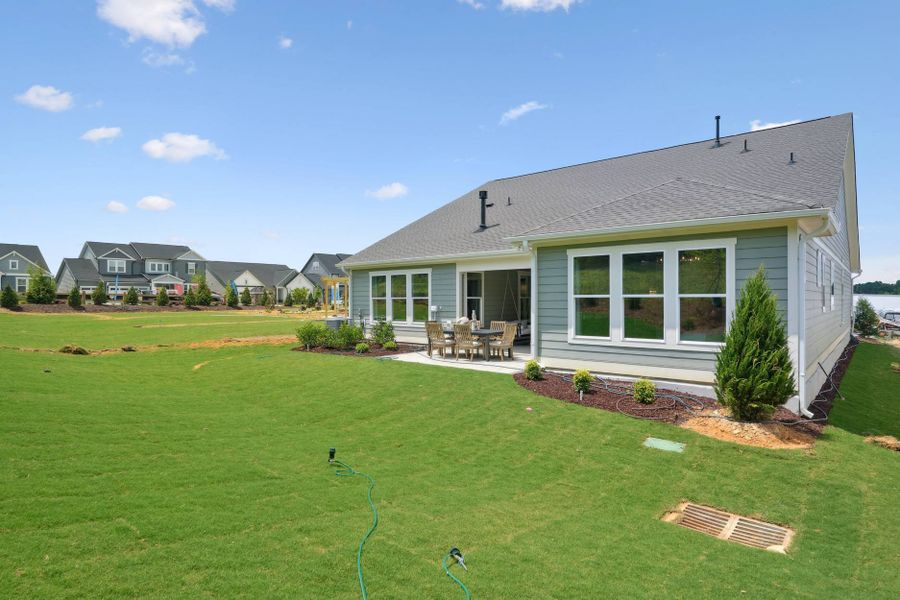 Representative exterior details of a home built from the Poplar Ridge by Tri Pointe Homes in Altis At Serenity, Fuquay Varina (Image 24).