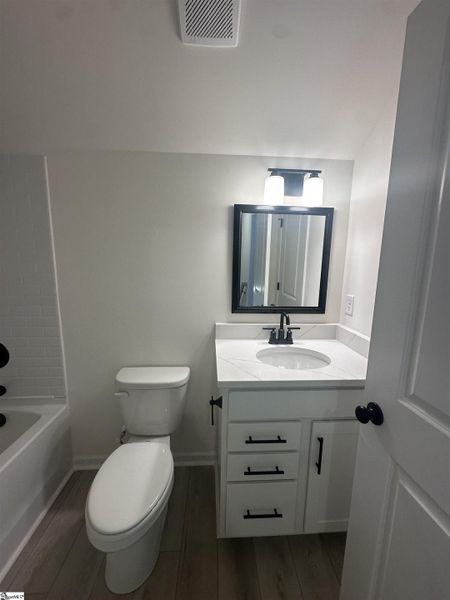 Furnished interior view inside a new home in Shiloh Trail, Wellford (Image 15). Furnished interior view inside a new home in Shiloh Trail, Wellford (Image 15).