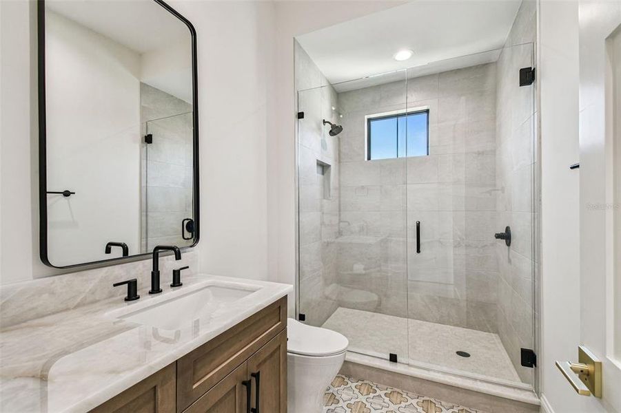 Furnished interior view inside a new home in , Tampa (Image 38).