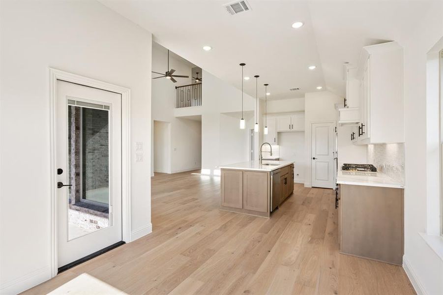 Furnished interior view inside a new home in Willow Wood Classic 50, McKinney (Image 10).