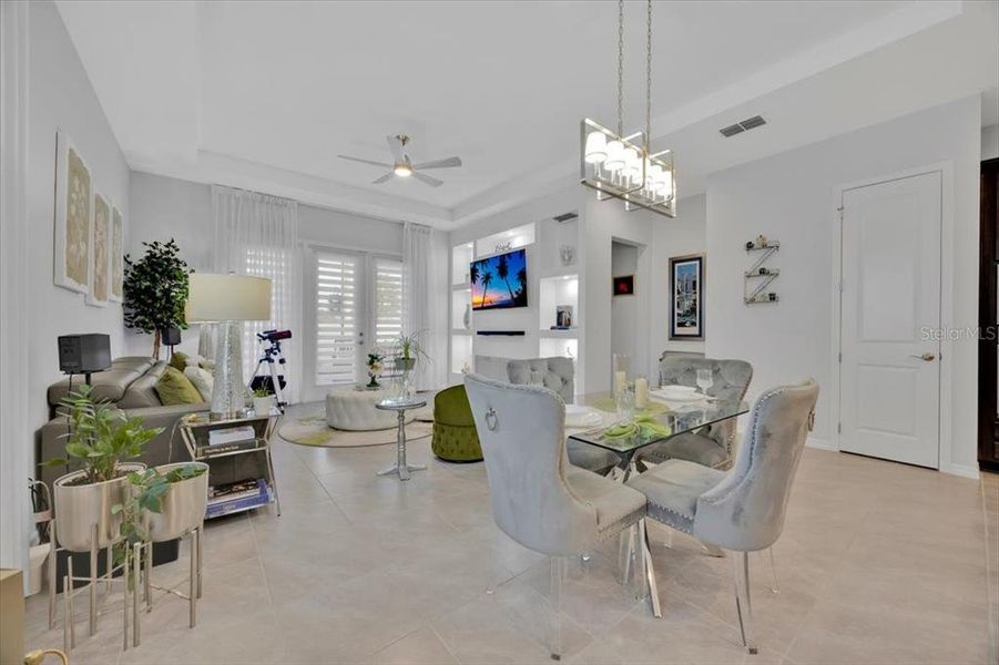 Furnished interior view inside a new home in , Kissimmee (Image 8).