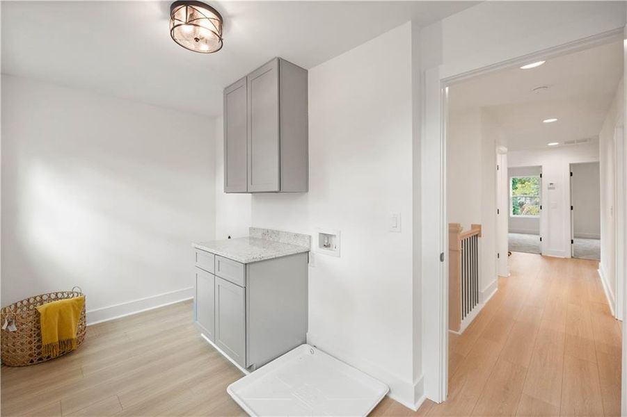 Furnished interior view inside a new home in , Atlanta (Image 16).