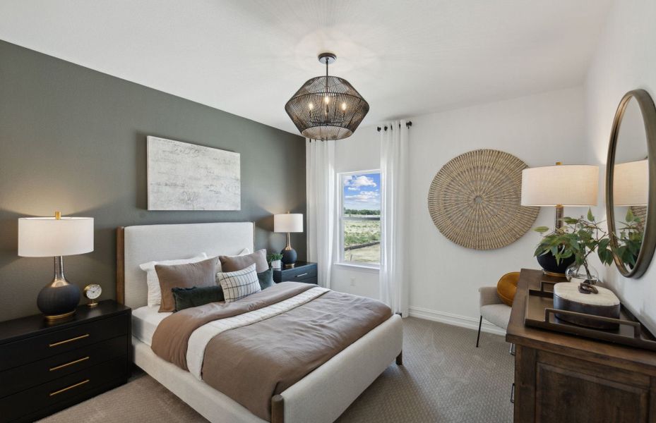 Furnished interior view inside a new home in Wellington, Fort Worth (Image 9).