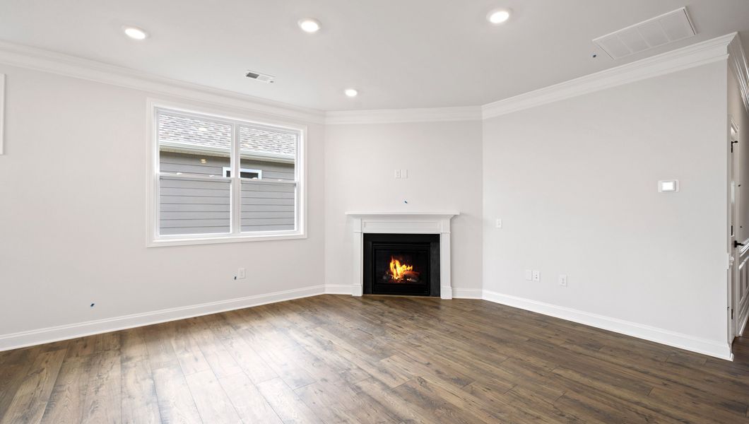Spacious, unfurnished interior of a new home in The Villas at Pine Valley, Boiling Springs (Image 15).