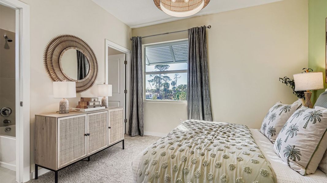 Representative furnished interior of a home built from the Bondi by D.R. Horton in Lakeside Landing, Royal Palm Beach (Image 27).