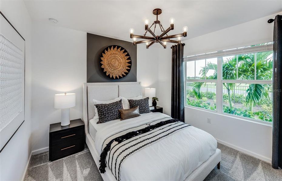 Furnished interior view inside a new home in Lakespur Wellen Park, Venice (Image 11).