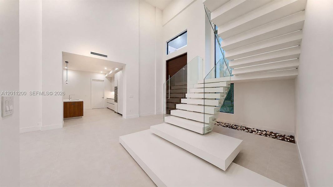 Furnished interior view inside a new home in , Miami Lakes (Image 48).
