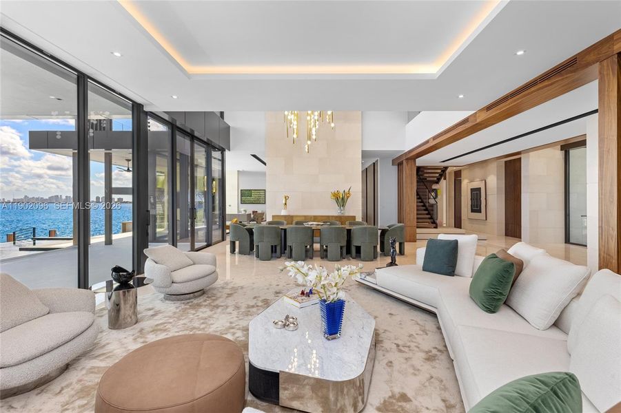 Furnished interior view inside a new home in , North Miami (Image 15).
