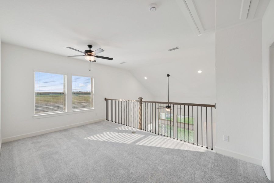 Spacious, unfurnished interior of a new home in Prairieland Village 40' Homesites, Cypress (Image 6).
