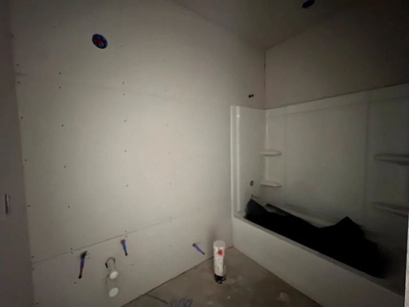 In-progress construction of a new home in Rolling Glen, Hutto, TX (Image 6).