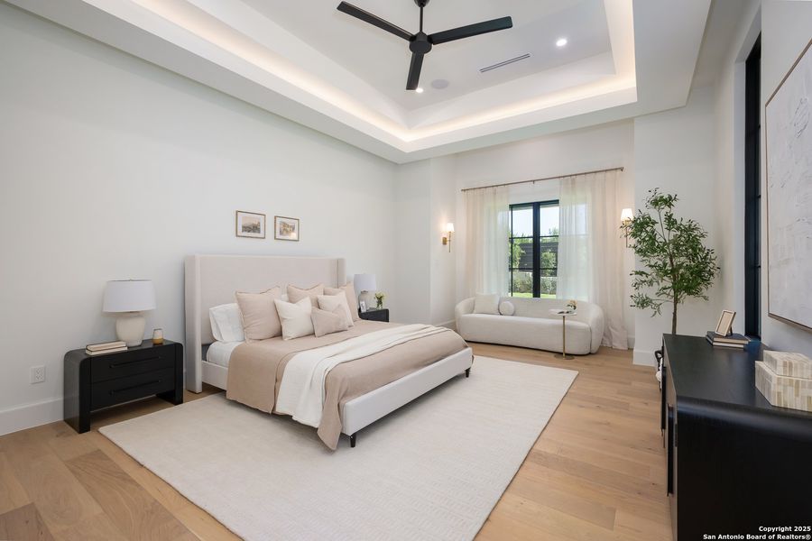 Furnished interior view inside a new home in , San Antonio (Image 37).