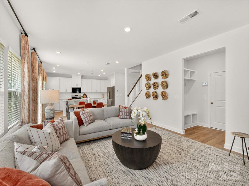 Furnished interior view inside a new home in Nelson's Creek, Mocksville (Image 12). Furnished interior view inside a new home in Nelson's Creek, Mocksville (Image 12).