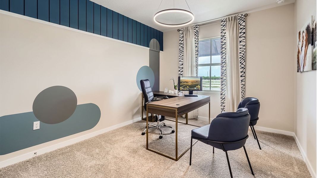 Representative furnished interior of a home built from the Denali by D.R. Horton in Parker Pointe, Homestead (Image 31). Representative furnished interior of a home built from the Denali by D.R. Horton in Parker Pointe, Homestead (Image 31).