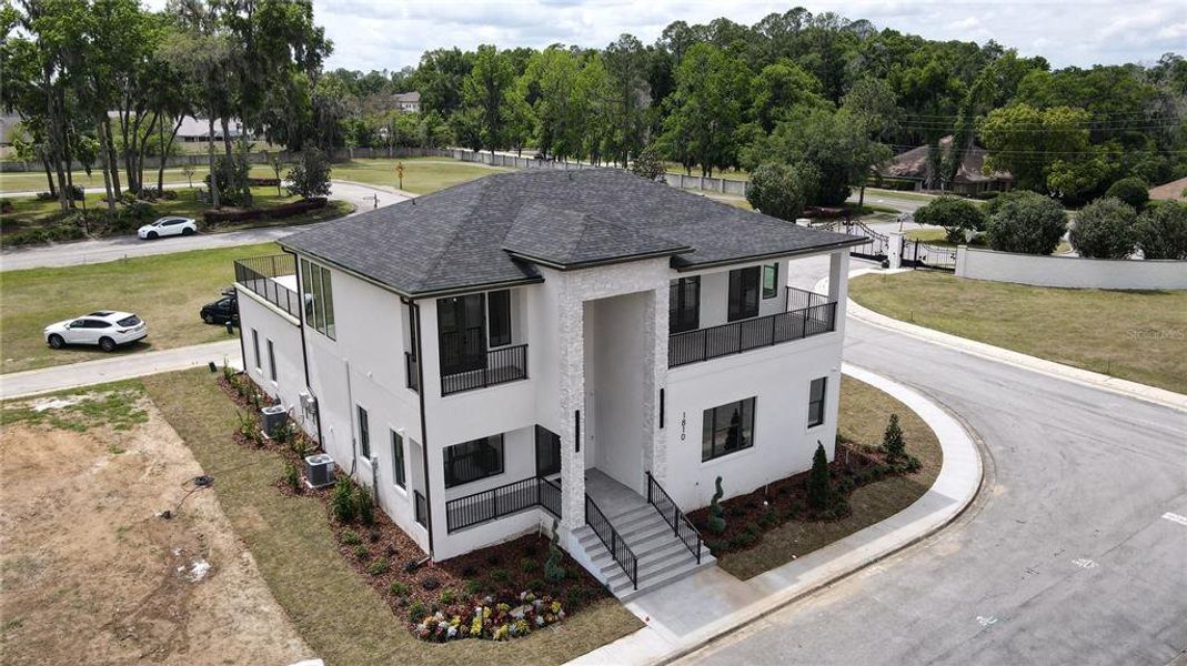 Front exterior of a new home in , Ocala, FL, highlighting curb appeal (Image 25).