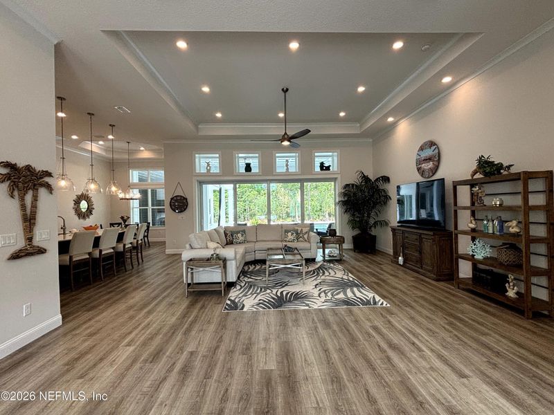 Furnished interior view inside a new home in Nocatee, Ponte Vedra (Image 24).