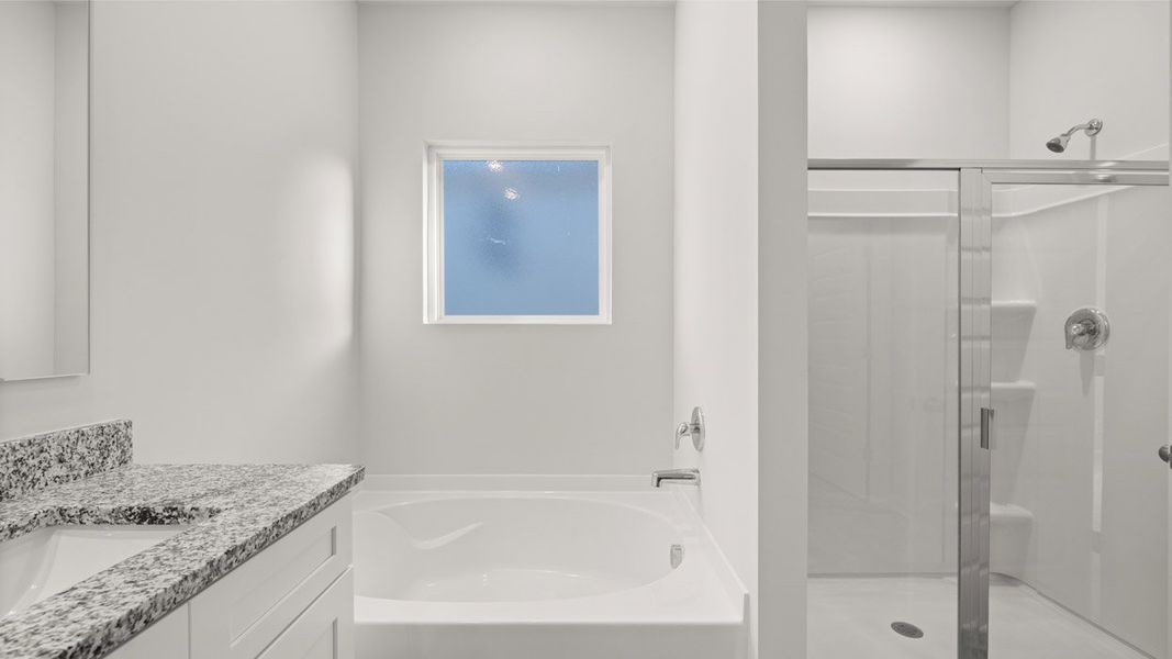 Furnished interior view inside a new home in Southwind Village, Evans (Image 13).