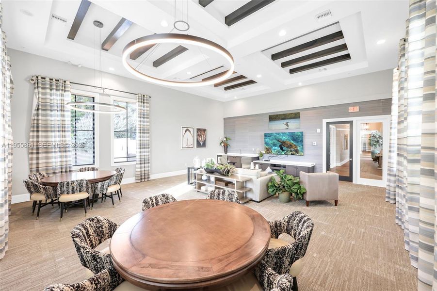 Furnished interior view inside a new home in , Ave Maria (Image 4).