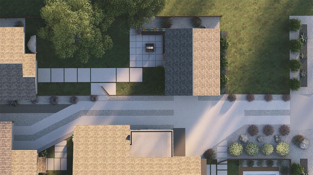 View from above of property View from above of property