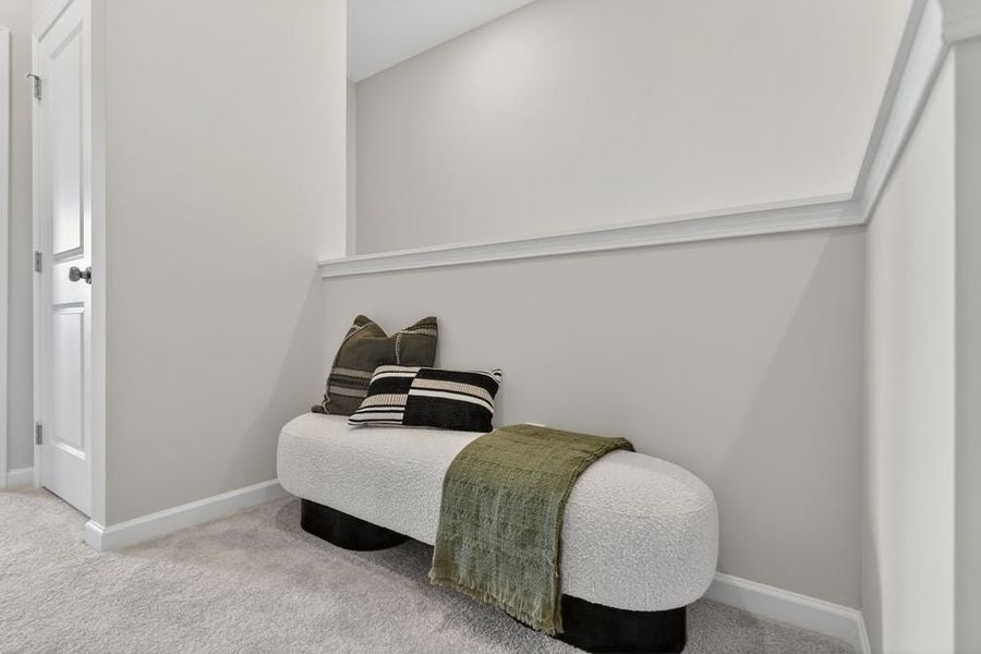 Furnished interior view inside a new home in Alder Creek, Cumming (Image 10).