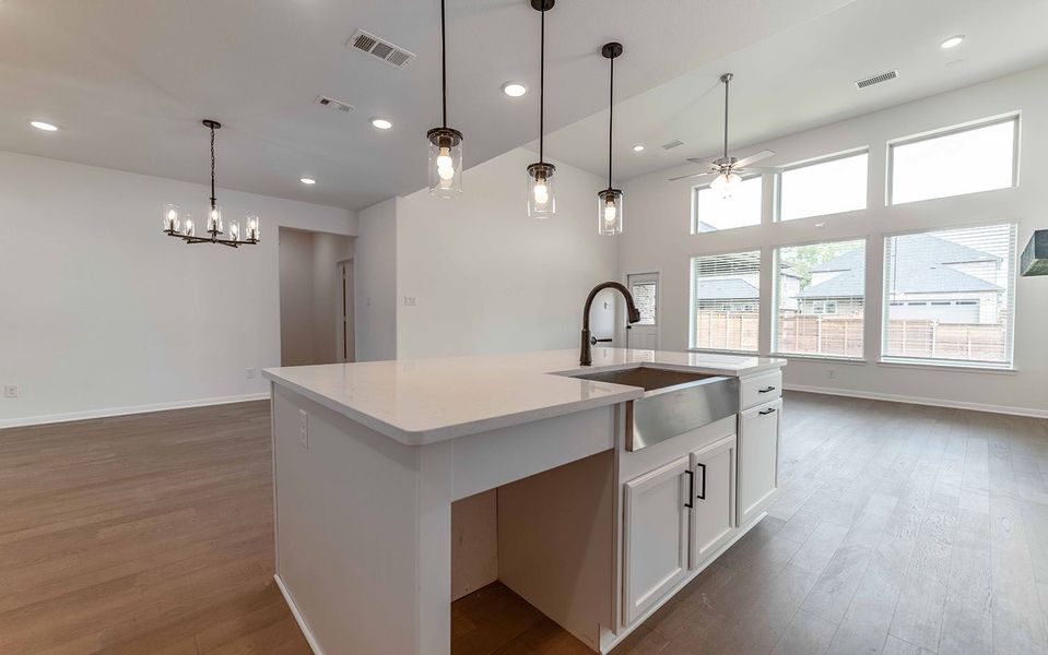 Furnished interior view inside a new home in Solterra, Mesquite (Image 5).