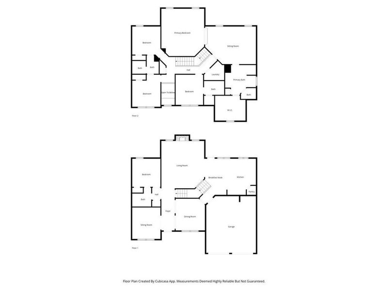 2D floor plan layout of this home in Stillwater Springs, Dacula, GA (Image 28).
