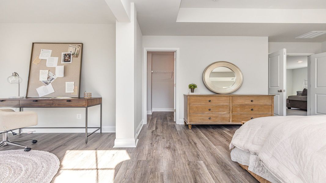 Furnished interior view inside a new home in The Forest at Black Bear, Loris (Image 13).