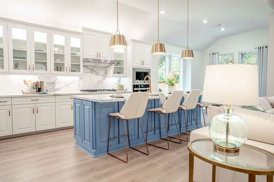Representative furnished interior of a home built from the Mckinney by Beazer Homes in Arabella on the Prairie, Richmond (Image 5).