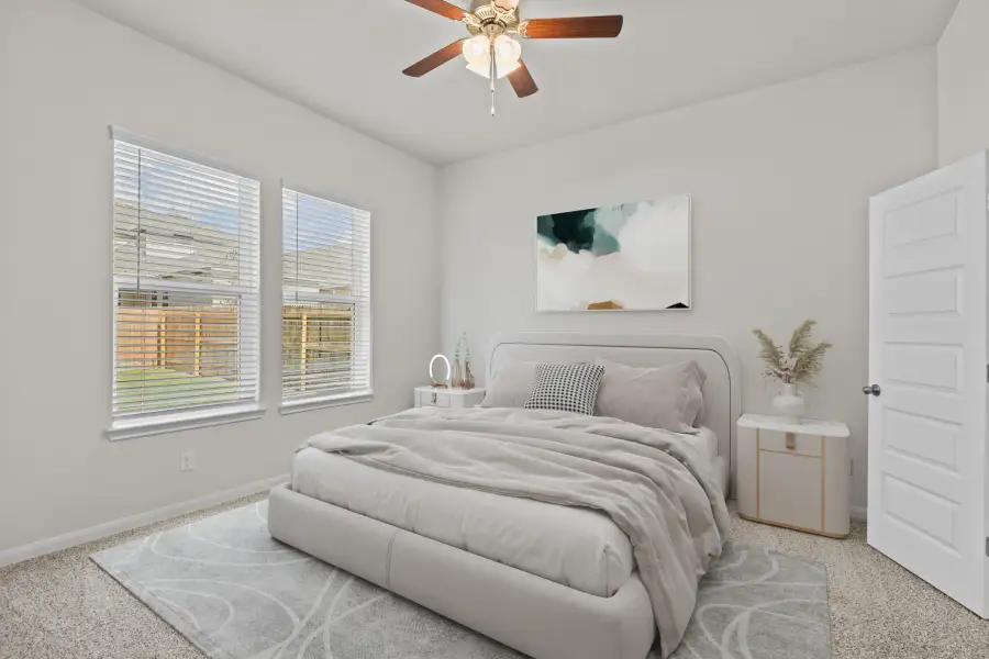 Furnished interior view inside a new home in Veranda, San Antonio (Image 6).