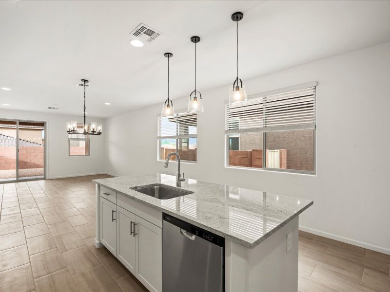 Furnished interior view inside a new home in Hanson Ridge, Vail (Image 5).