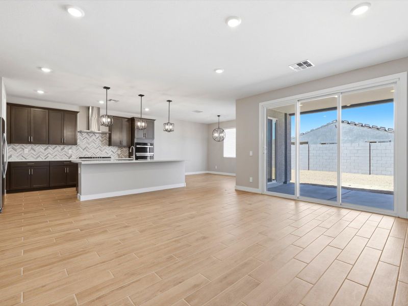 Spacious, unfurnished interior of a new home in Abel Ranch Signature Series, Goodyear (Image 12). Spacious, unfurnished interior of a new home in Abel Ranch Signature Series, Goodyear (Image 12).