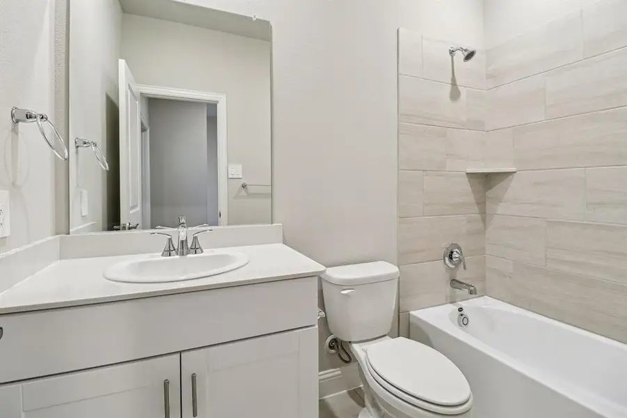 Furnished interior view inside a new home in Lakehaven - Premier Series, Farmersville (Image 9).