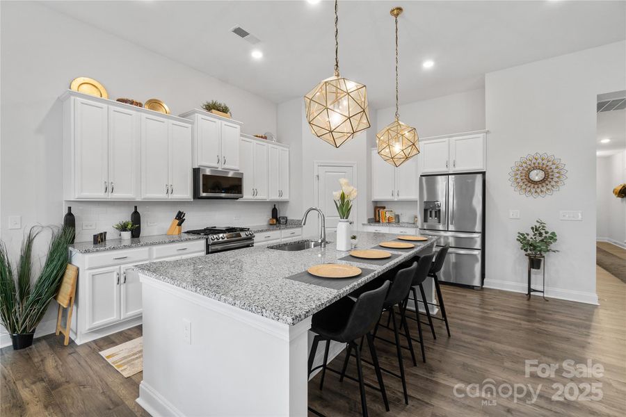 Furnished interior view inside a new home in , Elgin (Image 24).