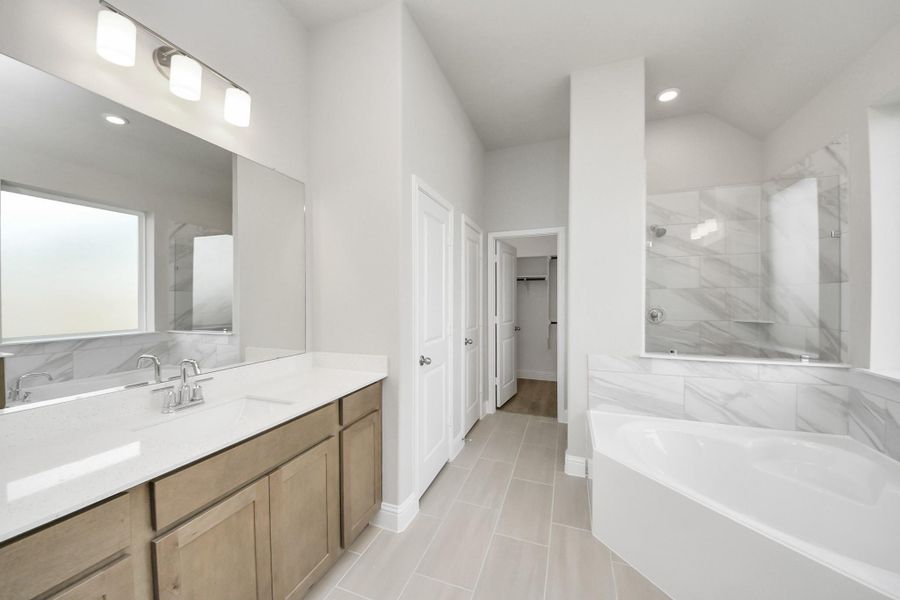 Furnished interior view inside a new home in Bridgeland: Heritage Collection, Cypress (Image 24). Furnished interior view inside a new home in Bridgeland: Heritage Collection, Cypress (Image 24).